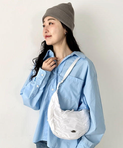 THE NORTH FACE(ザ・ノースフェイス)/ミニ 軽量 シャーリング ホーボーバッグ ショルダーバッグ/BONNEY SR 2WAY TOTE MINI | IM1261050 | ホワイト