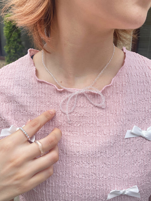 リボンメロウTシャツ | SL2233623 | ピンク