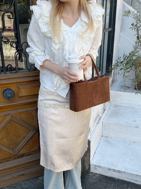 ボリュームフリルカラーブラウス | SL2251601 | ホワイト