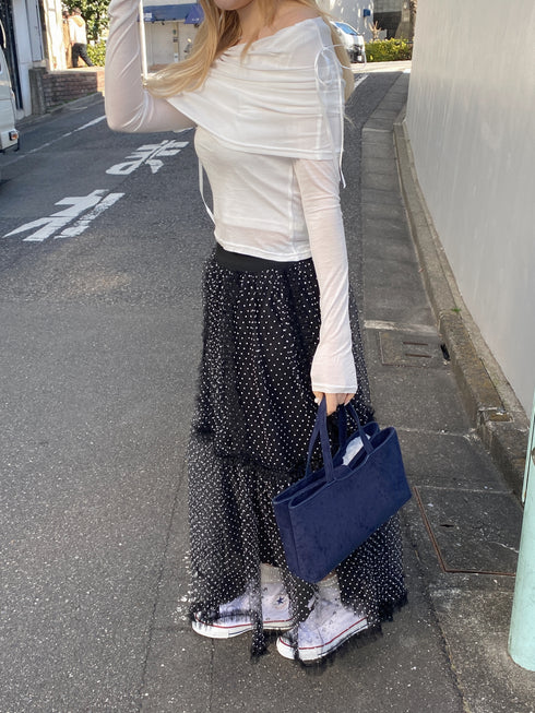 フェアリーリボンオフショルトップス | SL2251604 | ホワイト