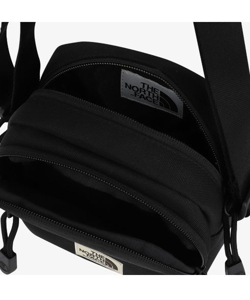 THE NORTH FACE(ザ・ノースフェイス)/長さ調整可能 軽量 ワンポイント ショルダー クロス ミニバッグ/STANDARD CROSS BAG S | IM1254073 | ブラック