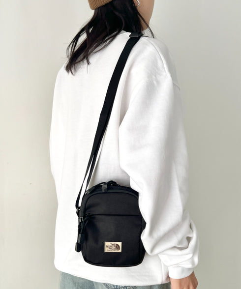 THE NORTH FACE(ザ・ノースフェイス)/長さ調整可能 軽量 ワンポイント ショルダー クロス ミニバッグ/STANDARD CROSS BAG S | IM1254073 | ブラック