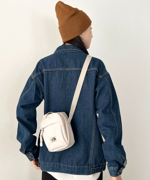 THE NORTH FACE(ザ・ノースフェイス)/長さ調整可能 軽量 ワンポイント ショルダー クロス ミニバッグ/STANDARD CROSS BAG S | IM1254073 | クリーム
