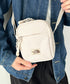 THE NORTH FACE(ザ・ノースフェイス)/長さ調整可能 軽量 ワンポイント ショルダー クロス ミニバッグ/STANDARD CROSS BAG S | IM1254073 | クリーム