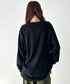 NEWTRAL(ニュートラル)/210 5.6oz Standard Emblem LS T/サイズ展開多数 コットン 無地 ロンT Tシャツ 長袖 カットソー | NT2009010 | ブラック