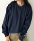 NEWTRAL(ニュートラル)/210 5.6oz Standard Emblem LS T/サイズ展開多数 コットン 無地 ロンT Tシャツ 長袖 カットソー | NT2009010 | ネイビー