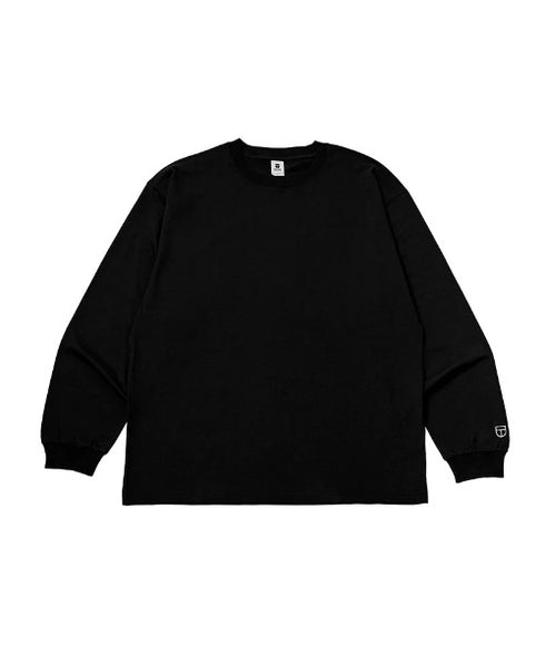 NEWTRAL(ニュートラル)/210 5.6oz Standard Emblem LS T/サイズ展開多数 コットン 無地 ロンT Tシャツ 長袖 カットソー | NT2009010 | ブラック