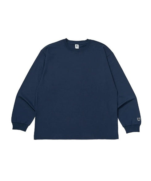 NEWTRAL(ニュートラル)/210 5.6oz Standard Emblem LS T/サイズ展開多数 コットン 無地 ロンT Tシャツ 長袖 カットソー | NT2009010 | ネイビー