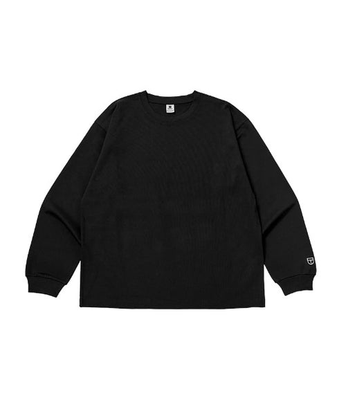 NEWTRAL(ニュートラル)/212 9.8oz Super Heavy Emblem LS T/サイズ展開多数 コットン 無地 スーパーヘビーロンT | NT2009012 | ブラック