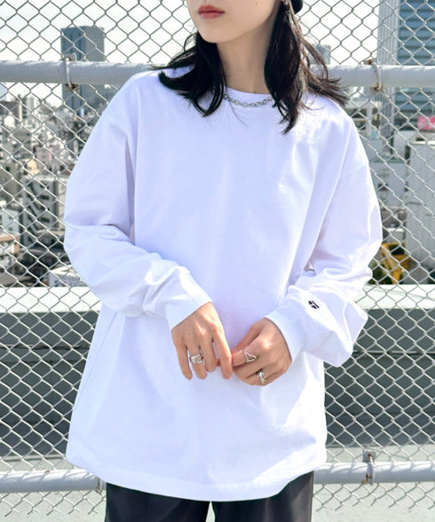 NEWTRAL(ニュートラル)/212 9.8oz Super Heavy Emblem LS T/サイズ展開多数 コットン 無地 スーパーヘビーロンT | NT2009012 | ホワイト