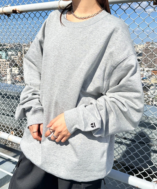 NEWTRAL(ニュートラル)/214 11.2oz Standard Emblem CN Sweat/サイズ展開多数 長袖 トップス プルオーバー スウェット | NT2009014 | グレー