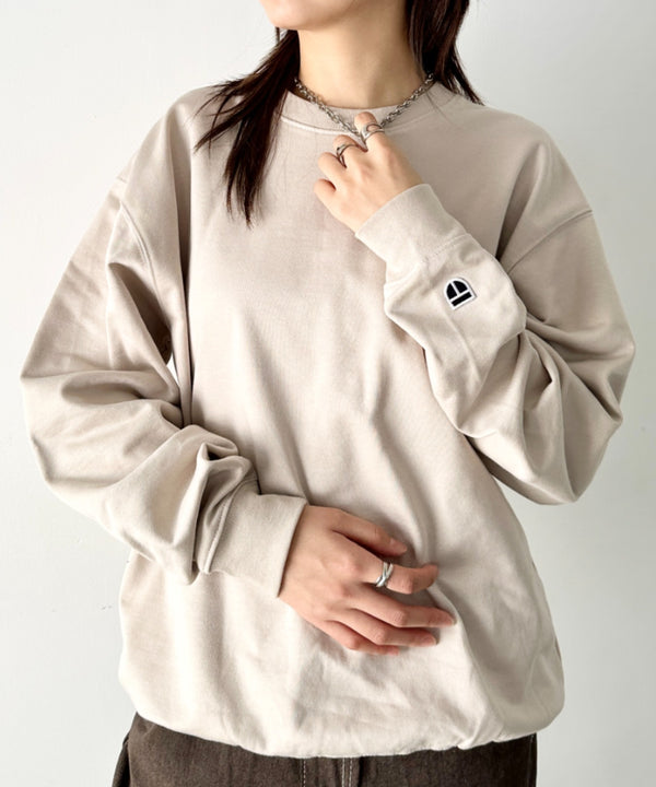 NEWTRAL(ニュートラル)/214 11.2oz Standard Emblem CN Sweat/サイズ展開多数 長袖 トップス プルオーバー スウェット | NT2009014 | サンドベージュ