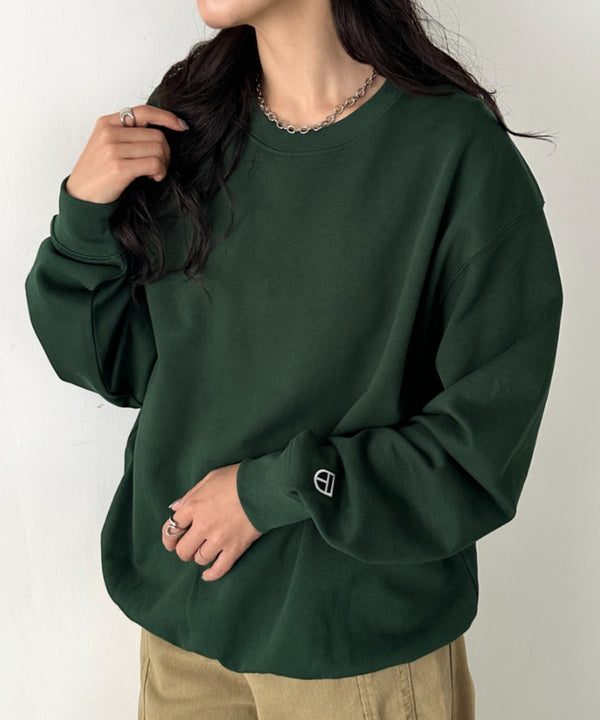 NEWTRAL(ニュートラル)/214 11.2oz Standard Emblem CN Sweat/サイズ展開多数 長袖 トップス プルオーバー スウェット | NT2009014 | ダークグリーン