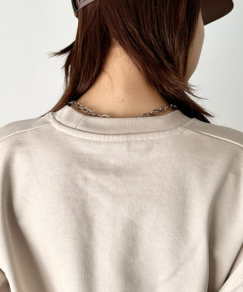 NEWTRAL(ニュートラル)/214 11.2oz Standard Emblem CN Sweat/サイズ展開多数 長袖 トップス プルオーバー スウェット | NT2009014 | サンドベージュ