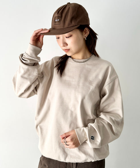 NEWTRAL(ニュートラル)/214 11.2oz Standard Emblem CN Sweat/サイズ展開多数 長袖 トップス プルオーバー スウェット | NT2009014 | サンドベージュ