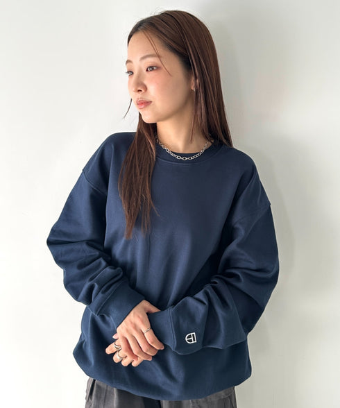 NEWTRAL(ニュートラル)/214 11.2oz Standard Emblem CN Sweat/サイズ展開多数 長袖 トップス プルオーバー スウェット | NT2009014 | ネイビー