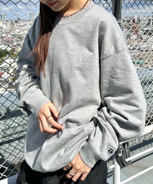 NEWTRAL(ニュートラル)/214 11.2oz Standard Emblem CN Sweat/サイズ展開多数 長袖 トップス プルオーバー スウェット | NT2009014 | グレー