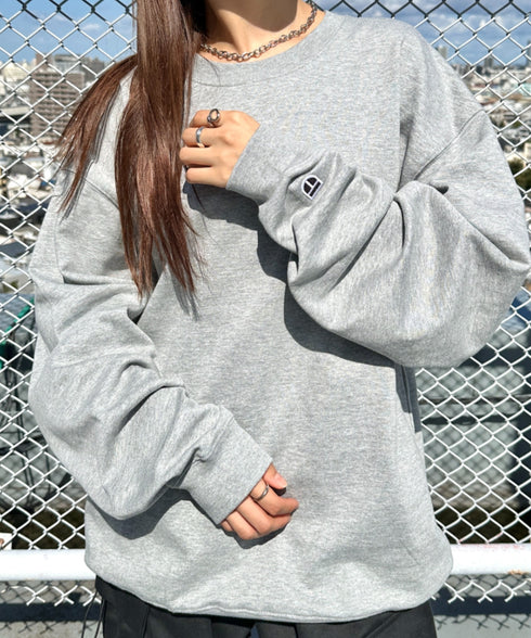 NEWTRAL(ニュートラル)/214 11.2oz Standard Emblem CN Sweat/サイズ展開多数 長袖 トップス プルオーバー スウェット | NT2009014 | グレー