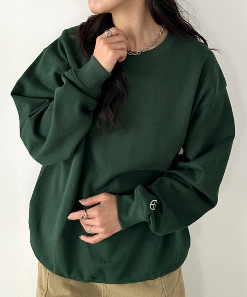 NEWTRAL(ニュートラル)/214 11.2oz Standard Emblem CN Sweat/サイズ展開多数 長袖 トップス プルオーバー スウェット | NT2009014 | ダークグリーン