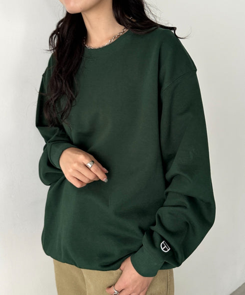 NEWTRAL(ニュートラル)/214 11.2oz Standard Emblem CN Sweat/サイズ展開多数 長袖 トップス プルオーバー スウェット | NT2009014 | ダークグリーン