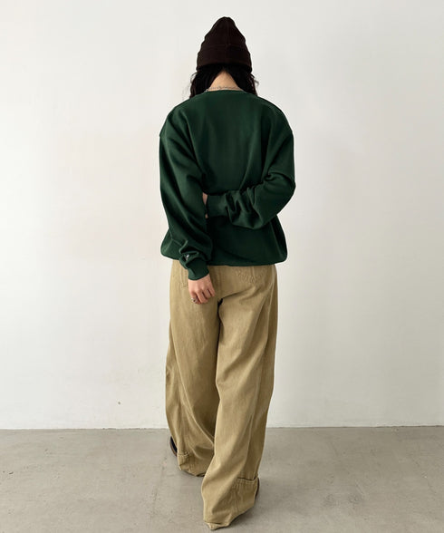 NEWTRAL(ニュートラル)/214 11.2oz Standard Emblem CN Sweat/サイズ展開多数 長袖 トップス プルオーバー スウェット | NT2009014 | ダークグリーン