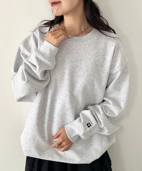 NEWTRAL(ニュートラル)/214 11.2oz Standard Emblem CN Sweat/サイズ展開多数 長袖 トップス プルオーバー スウェット | NT2009014 | アッシュグレー