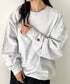 NEWTRAL(ニュートラル)/214 11.2oz Standard Emblem CN Sweat/サイズ展開多数 長袖 トップス プルオーバー スウェット | NT2009014 | アッシュグレー