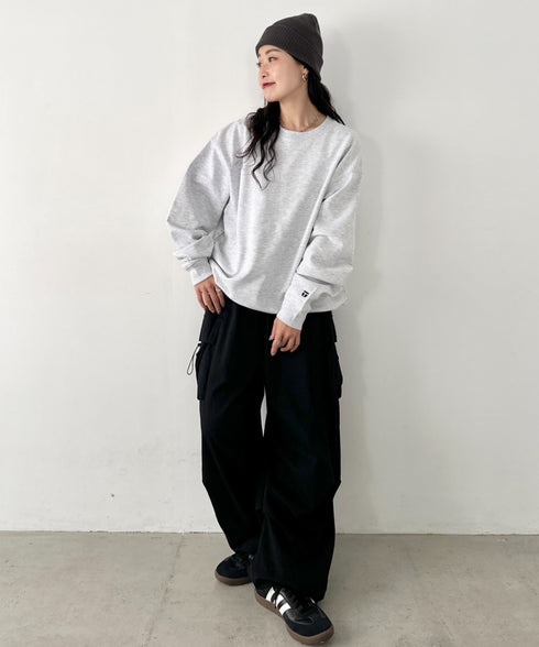 NEWTRAL(ニュートラル)/214 11.2oz Standard Emblem CN Sweat/サイズ展開多数 長袖 トップス プルオーバー スウェット | NT2009014 | アッシュグレー