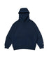 NEWTRAL(ニュートラル)/216 11.2oz Standard Emblem PO Hoodie/オーバーサイズ 裏毛 起毛なし 無地 ワッペン ワンポイント スウェット パーカー フーディー | NT2009016 | ネイビー