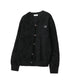 MUCENT(ムセント)/Vネック アンゴラ オーバーサイズ シャギー ニット カーディガン/POWDERY V-NECK ANGORA KNIT CARDIGAN | AT2254081 | ブラック
