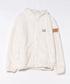 MUCENT(ムセント)/ボア フリース ジャケット/BOLLI CURLY FLEECE HOOD ZIP-UP | AT2254082 | アイボリー
