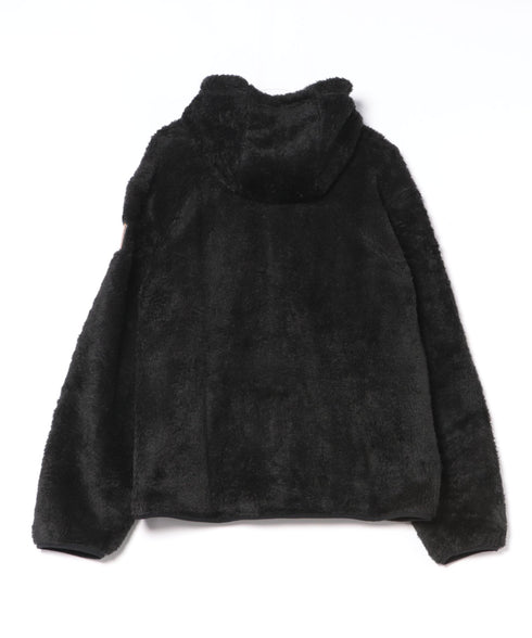 MUCENT(ムセント)/ボア フリース ジャケット/BOLLI CURLY FLEECE HOOD ZIP-UP | AT2254082 | ブラック