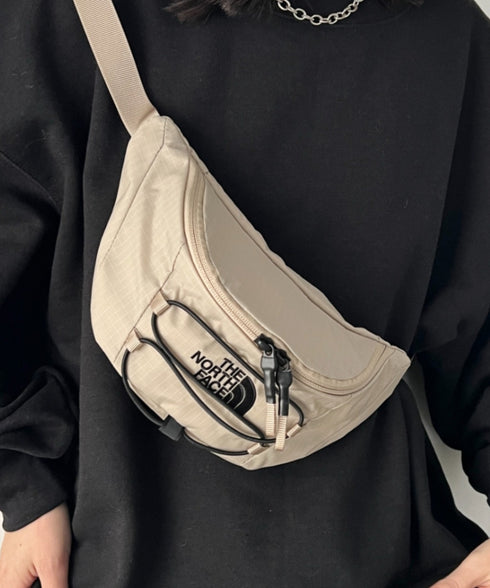 THE NORTH FACE(ザ・ノースフェイス)/軽量 ボディバッグ ヒップバッグ ウエストバッグ ロゴ刺繍/JESTER HIP SACK MINI | IM1254098 | ライトベージュ