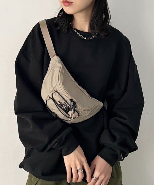 THE NORTH FACE(ザ・ノースフェイス)/軽量 ボディバッグ ヒップバッグ ウエストバッグ ロゴ刺繍/JESTER HIP SACK MINI | IM1254098 | ライトベージュ
