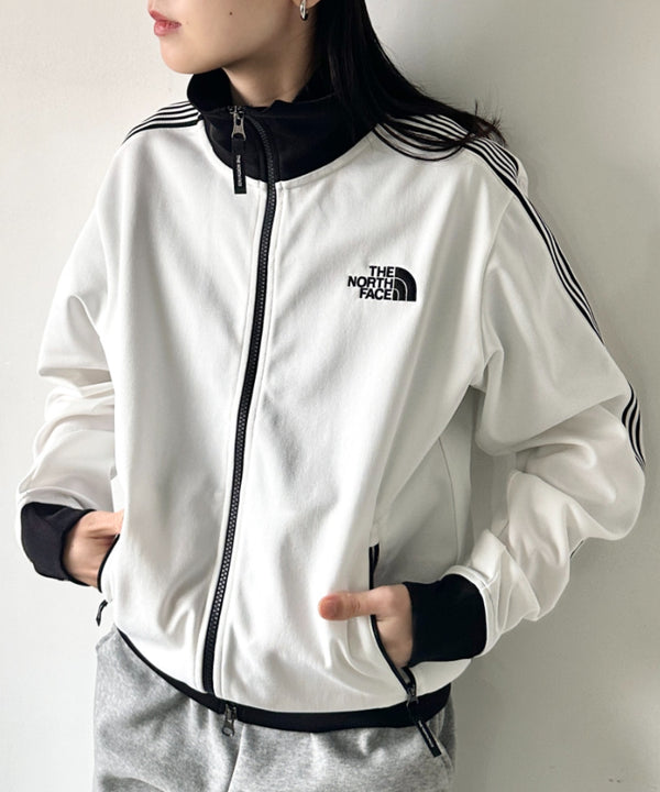 THE NORTH FACE(ザ・ノースフェイス)/トラックジャケット トラックブルゾン ジャージ スタンドネック ロゴ刺繍/TNF TRACK JACKET | IM2254101 | オフホワイト