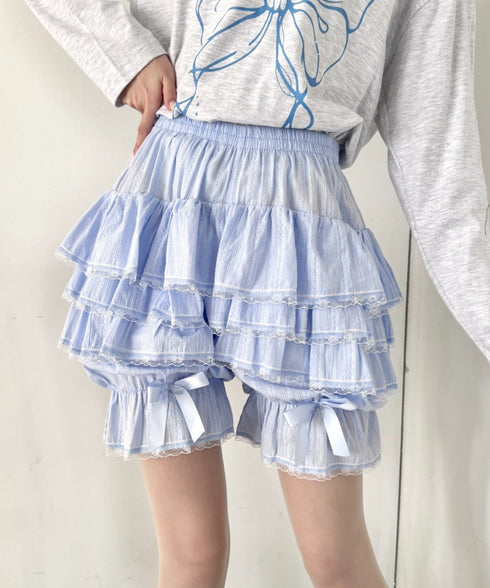 キャンディフリルショートパンツ | LO2265023 | ライトブルー