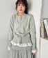 コットンレースリボンリブカーディガン | SL2261013 | ミント