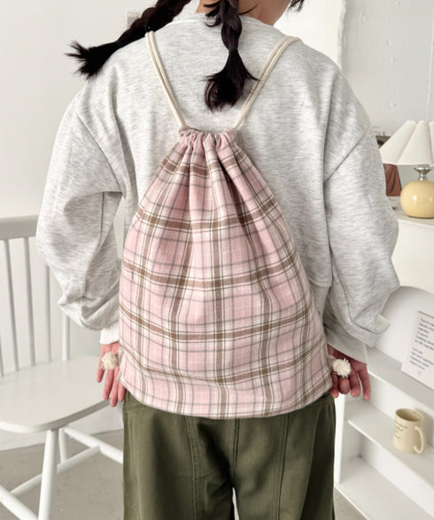 柄アソートカジュアルナップサック | SL1265019 | ピンク