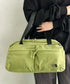 THE NORTH FACE(ザ・ノースフェイス)/A4収納可 軽量 ダッフルバッグ ショルダーバッグ ボストンバッグ ロゴプリント/SP DUFFLE BAG S | IM1261011 | カーキ