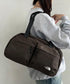 THE NORTH FACE(ザ・ノースフェイス)/A4収納可 軽量 ダッフルバッグ ショルダーバッグ ボストンバッグ ロゴプリント/SP DUFFLE BAG S | IM1261011 | ブラウン