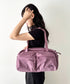 THE NORTH FACE(ザ・ノースフェイス)/A4収納可 軽量 ダッフルバッグ ショルダーバッグ ボストンバッグ ロゴプリント/SP DUFFLE BAG S | IM1261011 | ダークパープル