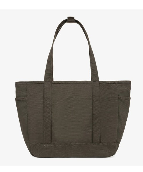 THE NORTH FACE(ザ・ノースフェイス)/ALL-DAY TOTE L_PLUS/TNF A4 PC収納 ビッグサイズ トートバッグ 横型トート コットン素材 | IM1261013 | カーキ