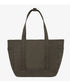 THE NORTH FACE(ザ・ノースフェイス)/ALL-DAY TOTE L_PLUS/TNF A4 PC収納 ビッグサイズ トートバッグ 横型トート コットン素材 | IM1261013 | カーキ