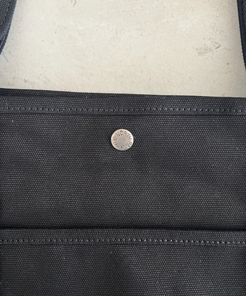 THE NORTH FACE(ザ・ノースフェイス)/ALL-DAY TOTE L_PLUS/TNF A4 PC収納 ビッグサイズ トートバッグ 横型トート コットン素材 | IM1261013 | ブラック