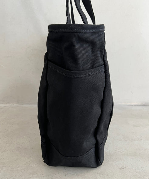 THE NORTH FACE(ザ・ノースフェイス)/ALL-DAY TOTE L_PLUS/TNF A4 PC収納 ビッグサイズ トートバッグ 横型トート コットン素材 | IM1261013 | ブラック