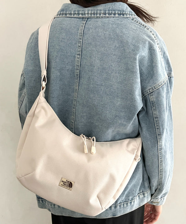 THE NORTH FACE(ザ・ノースフェイス)/軽量 ミニショルダーバッグ ホーボーバッグ クロスバッグ/ STANDARD HOBO BAG S | IM1261014 | クリーム