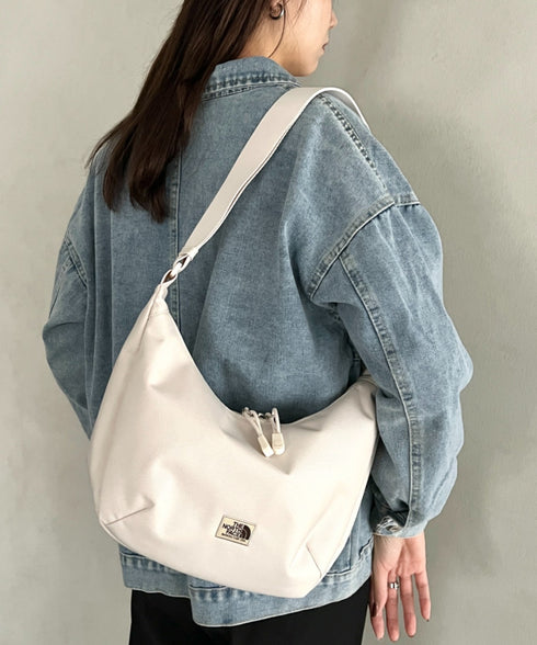 THE NORTH FACE(ザ・ノースフェイス)/軽量 ミニショルダーバッグ ホーボーバッグ クロスバッグ/ STANDARD HOBO BAG S | IM1261014 | クリーム