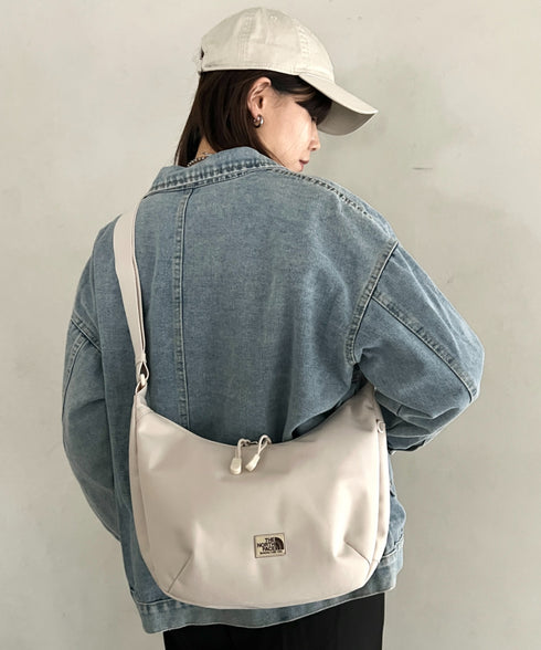 THE NORTH FACE(ザ・ノースフェイス)/軽量 ミニショルダーバッグ ホーボーバッグ クロスバッグ/ STANDARD HOBO BAG S | IM1261014 | クリーム