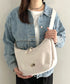 THE NORTH FACE(ザ・ノースフェイス)/軽量 ミニショルダーバッグ ホーボーバッグ クロスバッグ/ STANDARD HOBO BAG S | IM1261014 | クリーム