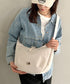 THE NORTH FACE(ザ・ノースフェイス)/軽量 ミニショルダーバッグ ホーボーバッグ クロスバッグ/ STANDARD HOBO BAG S | IM1261014 | クリーム